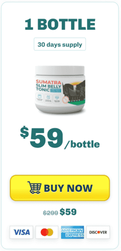 Sumatra Slim Belly Tonic - 1 Bottle